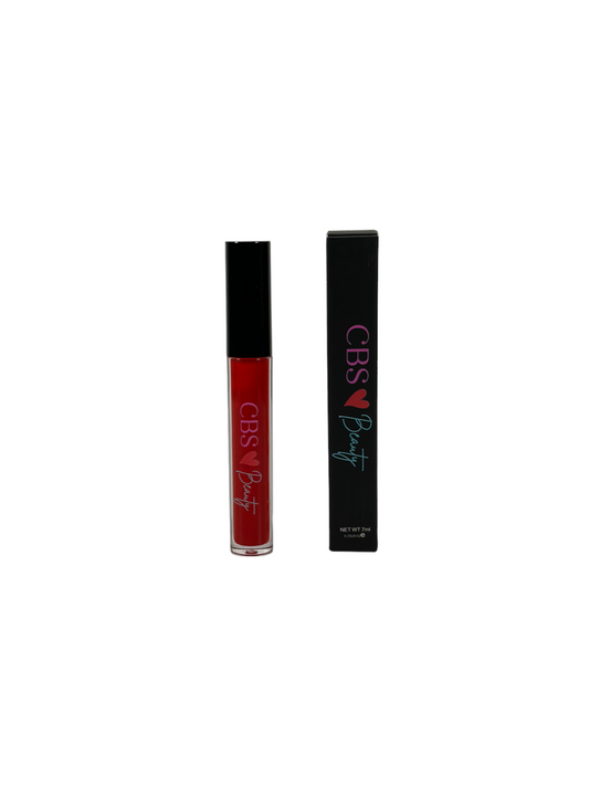 OHANA RED GLOSSY LIQUID LIPSTICK